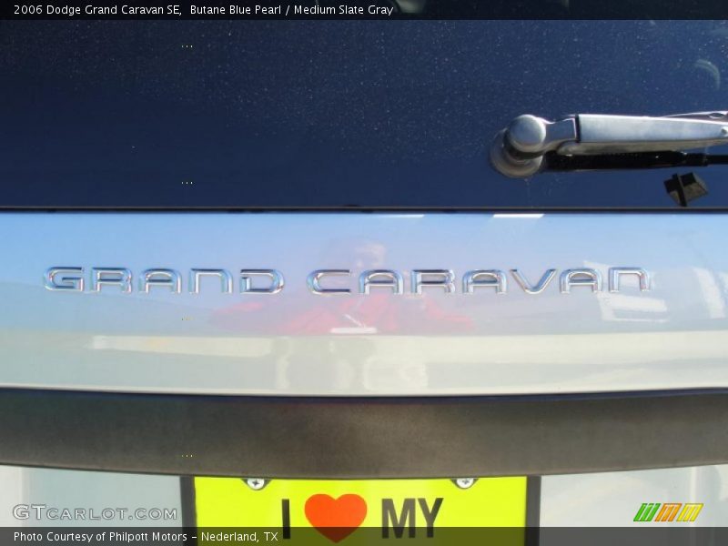 Butane Blue Pearl / Medium Slate Gray 2006 Dodge Grand Caravan SE