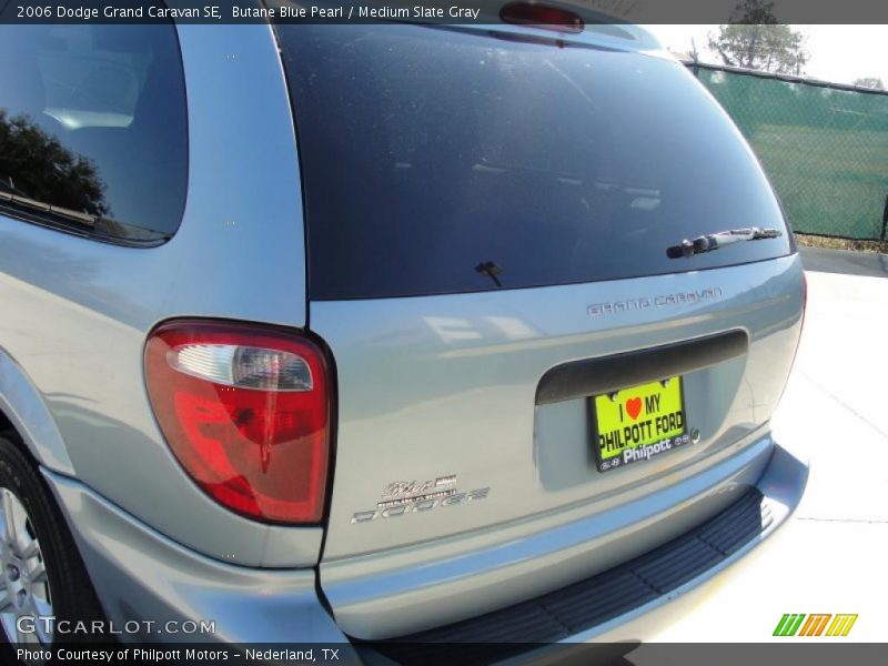 Butane Blue Pearl / Medium Slate Gray 2006 Dodge Grand Caravan SE