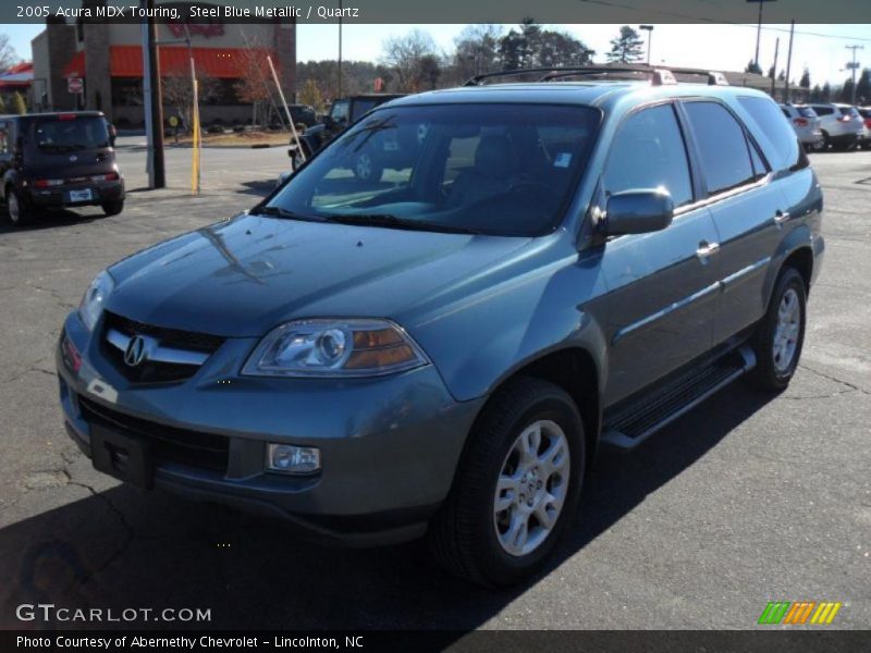 Steel Blue Metallic / Quartz 2005 Acura MDX Touring