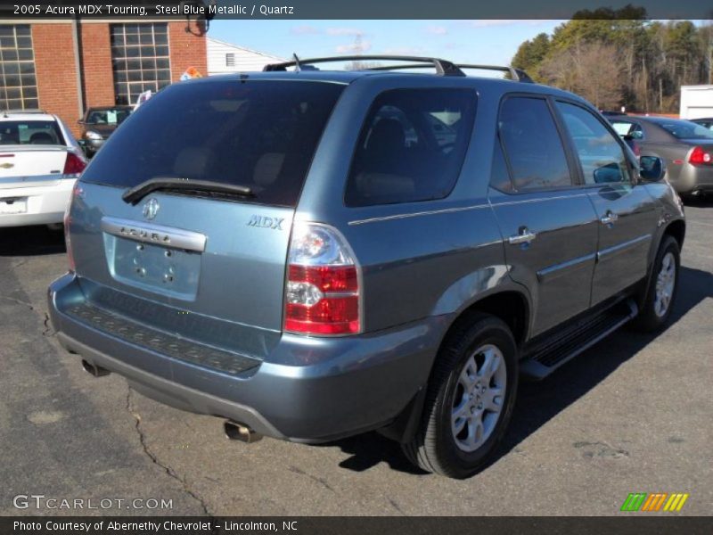 Steel Blue Metallic / Quartz 2005 Acura MDX Touring