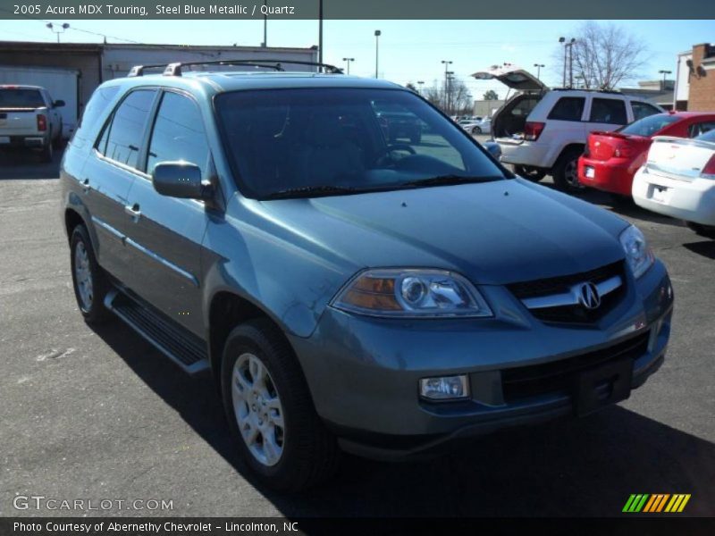 Steel Blue Metallic / Quartz 2005 Acura MDX Touring