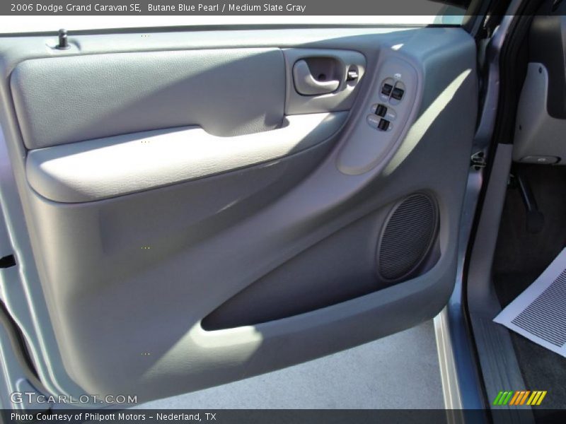 Butane Blue Pearl / Medium Slate Gray 2006 Dodge Grand Caravan SE