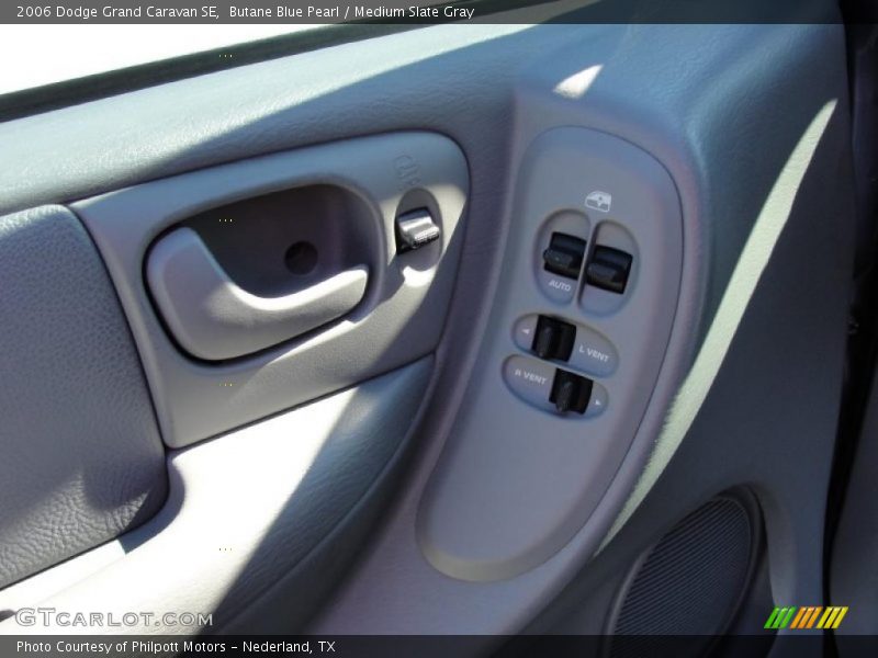 Butane Blue Pearl / Medium Slate Gray 2006 Dodge Grand Caravan SE