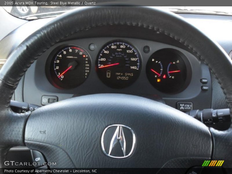 Steel Blue Metallic / Quartz 2005 Acura MDX Touring