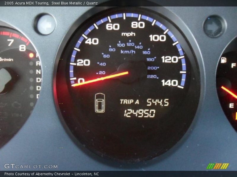 Steel Blue Metallic / Quartz 2005 Acura MDX Touring