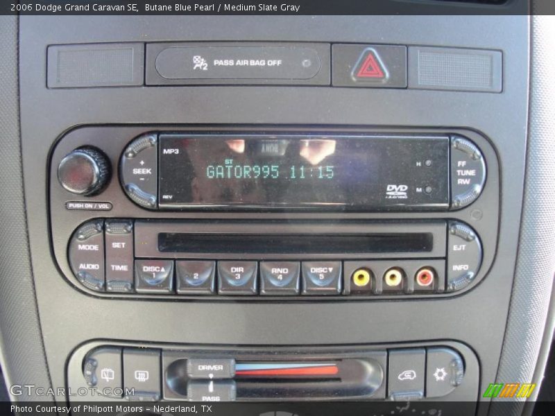 Butane Blue Pearl / Medium Slate Gray 2006 Dodge Grand Caravan SE