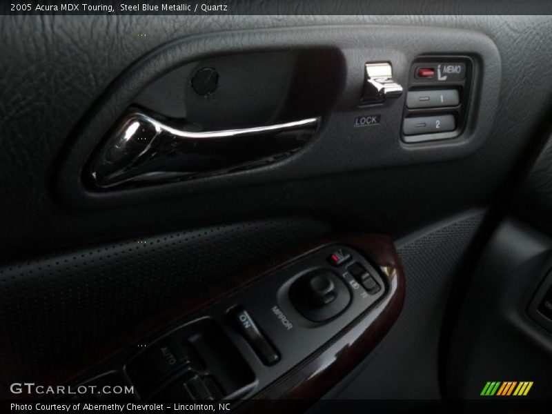 Steel Blue Metallic / Quartz 2005 Acura MDX Touring