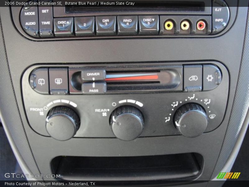 Butane Blue Pearl / Medium Slate Gray 2006 Dodge Grand Caravan SE