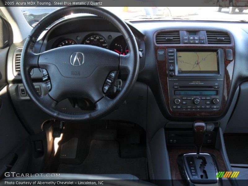 Steel Blue Metallic / Quartz 2005 Acura MDX Touring