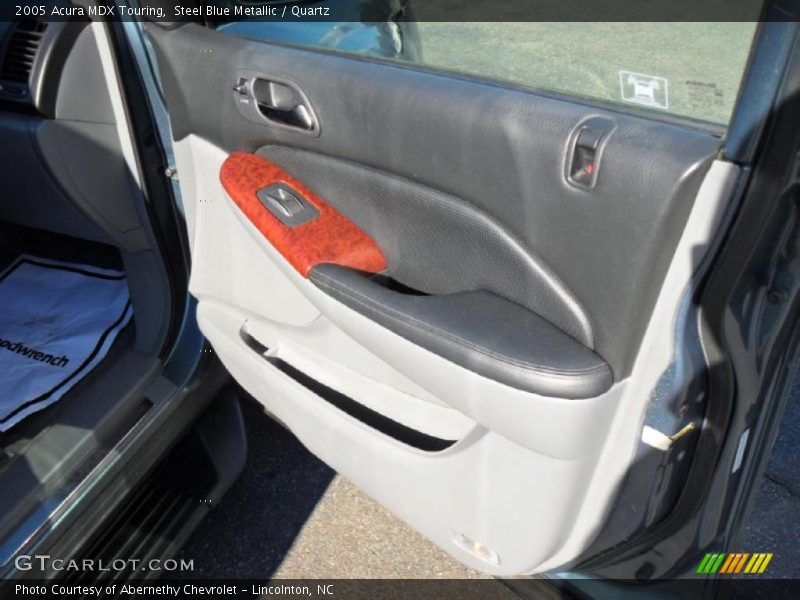 Steel Blue Metallic / Quartz 2005 Acura MDX Touring