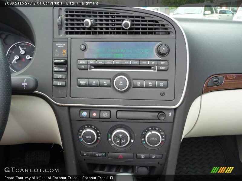 Controls of 2009 9-3 2.0T Convertible