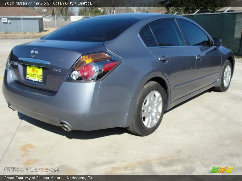 Ocean Gray / Charcoal 2010 Nissan Altima 2.5 S