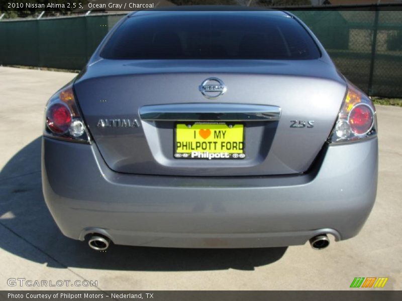 Ocean Gray / Charcoal 2010 Nissan Altima 2.5 S