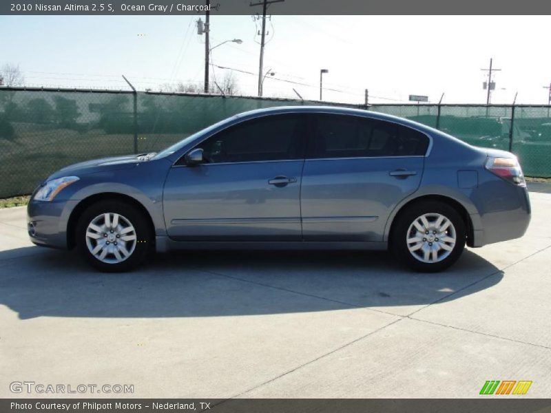Ocean Gray / Charcoal 2010 Nissan Altima 2.5 S