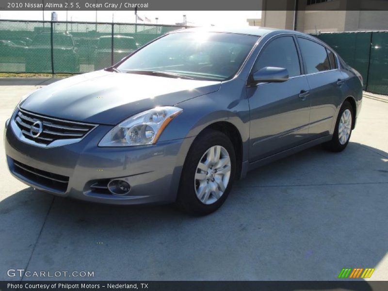 Ocean Gray / Charcoal 2010 Nissan Altima 2.5 S