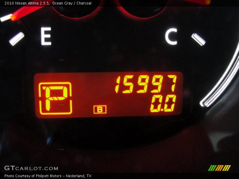 Ocean Gray / Charcoal 2010 Nissan Altima 2.5 S