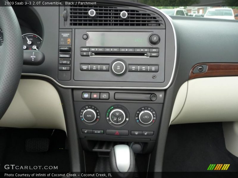 Controls of 2009 9-3 2.0T Convertible