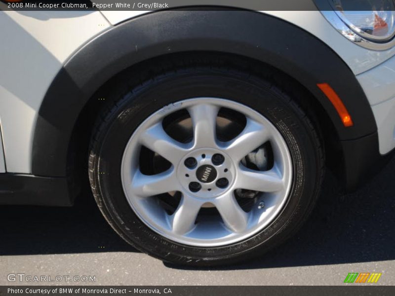 Pepper White / Grey/Black 2008 Mini Cooper Clubman