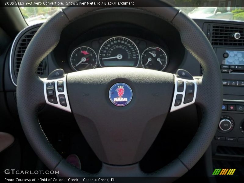  2009 9-3 Aero Convertible Steering Wheel