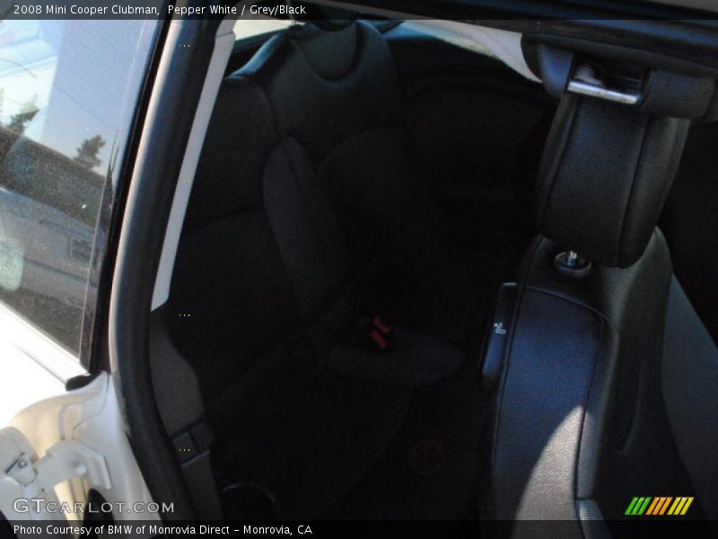 Pepper White / Grey/Black 2008 Mini Cooper Clubman
