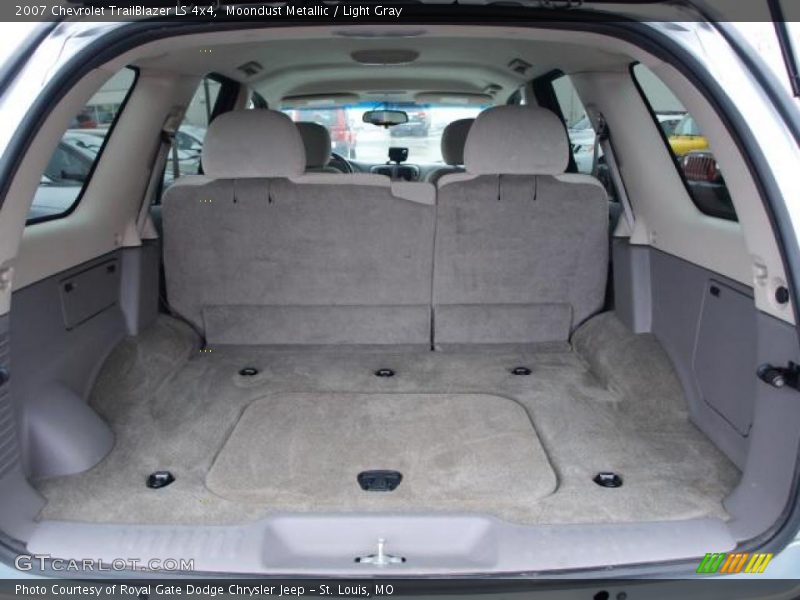 Moondust Metallic / Light Gray 2007 Chevrolet TrailBlazer LS 4x4