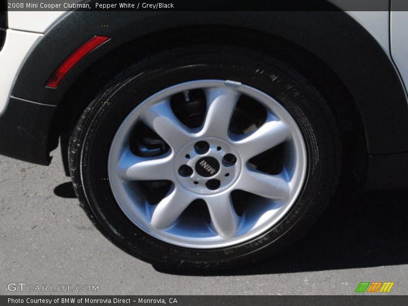 Pepper White / Grey/Black 2008 Mini Cooper Clubman
