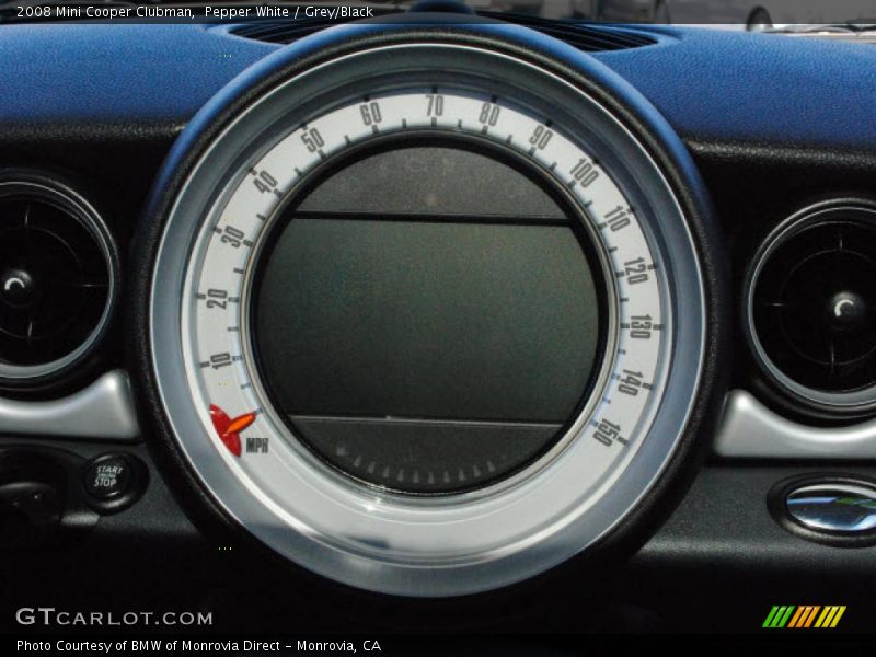 Pepper White / Grey/Black 2008 Mini Cooper Clubman