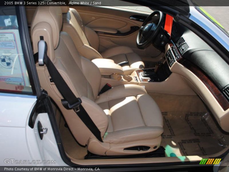 Alpine White / Sand 2005 BMW 3 Series 325i Convertible
