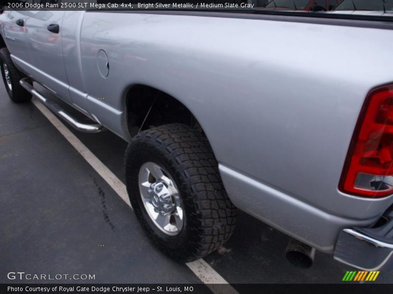 Bright Silver Metallic / Medium Slate Gray 2006 Dodge Ram 2500 SLT Mega Cab 4x4
