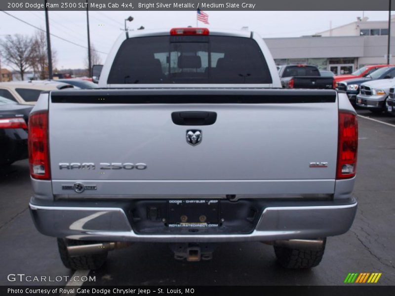 Bright Silver Metallic / Medium Slate Gray 2006 Dodge Ram 2500 SLT Mega Cab 4x4