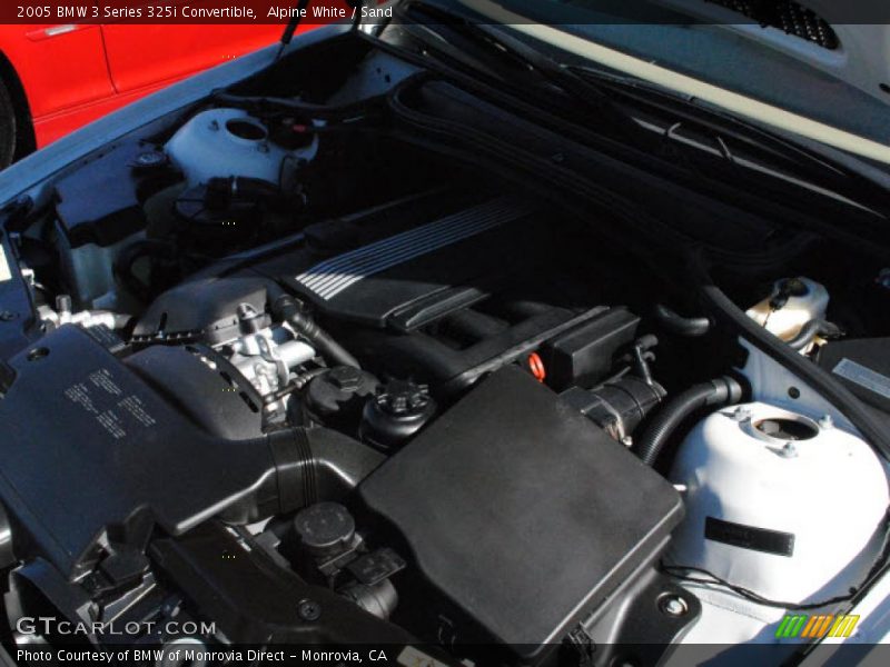 Alpine White / Sand 2005 BMW 3 Series 325i Convertible