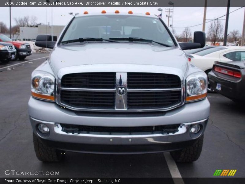 Bright Silver Metallic / Medium Slate Gray 2006 Dodge Ram 2500 SLT Mega Cab 4x4