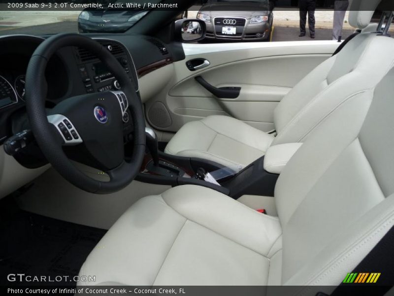  2009 9-3 2.0T Convertible Parchment Interior