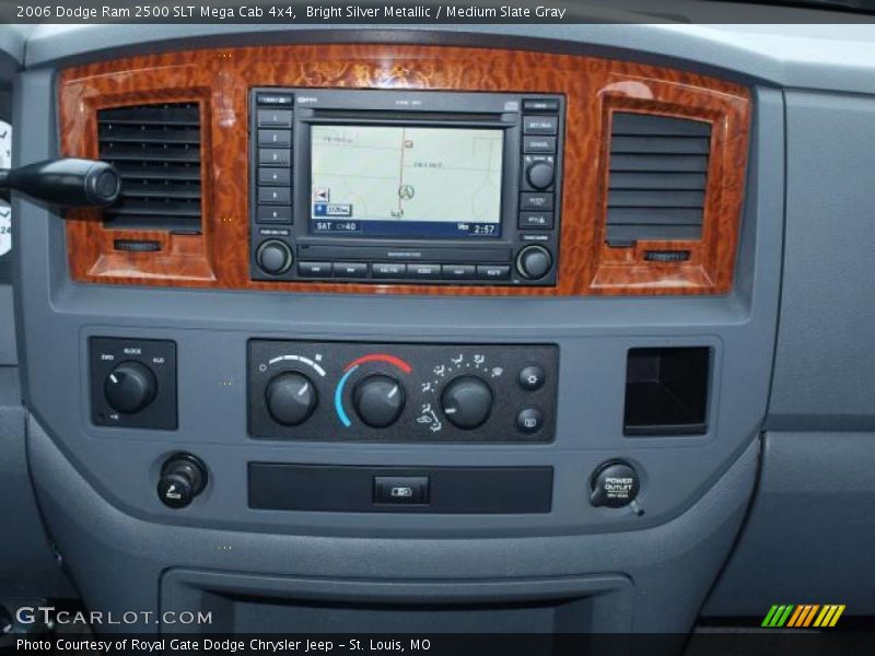 Controls of 2006 Ram 2500 SLT Mega Cab 4x4