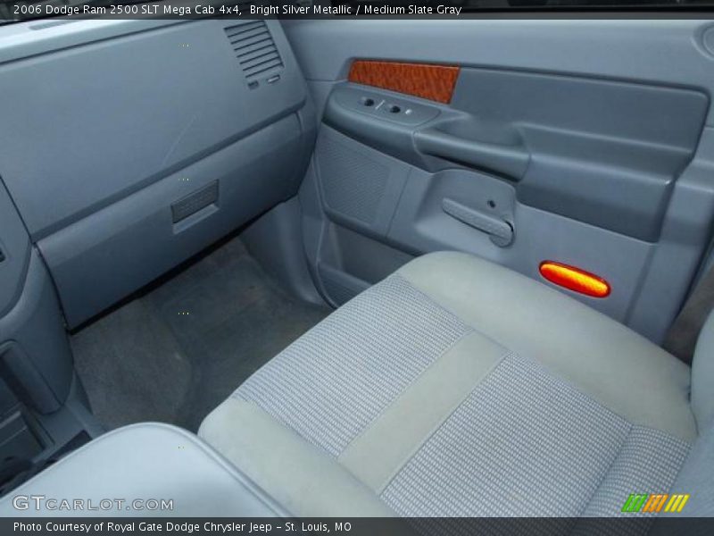 Bright Silver Metallic / Medium Slate Gray 2006 Dodge Ram 2500 SLT Mega Cab 4x4