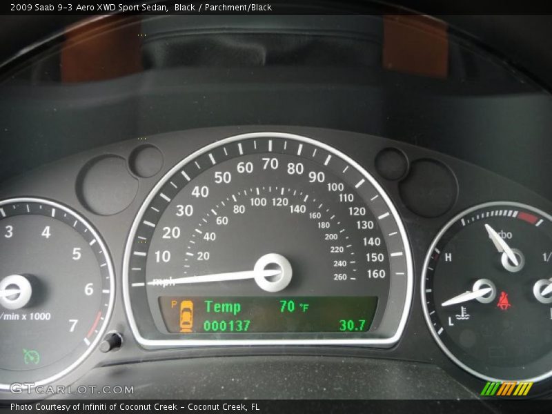  2009 9-3 Aero XWD Sport Sedan Aero XWD Sport Sedan Gauges