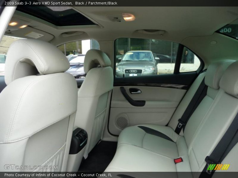  2009 9-3 Aero XWD Sport Sedan Parchment/Black Interior