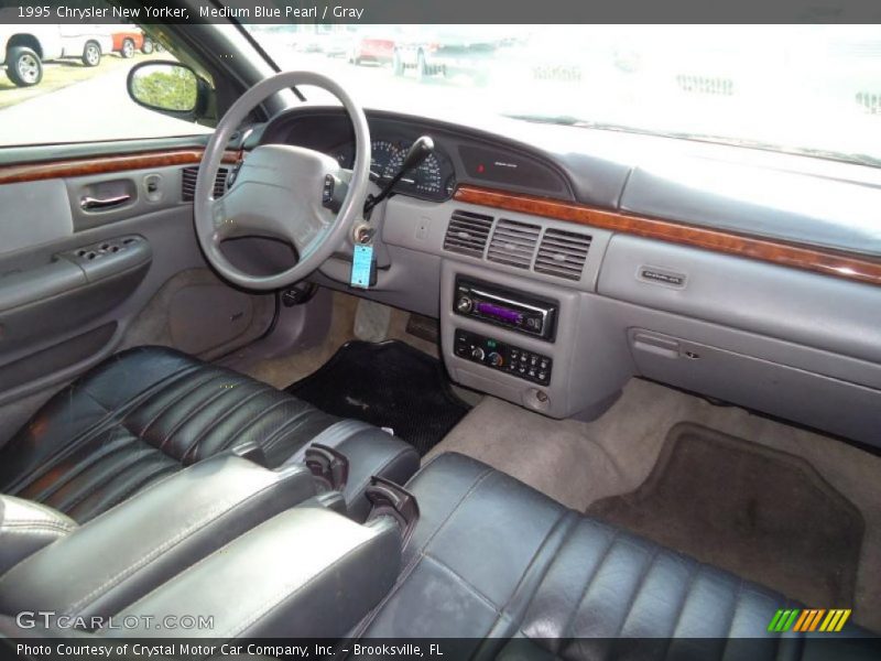 Dashboard of 1995 New Yorker 