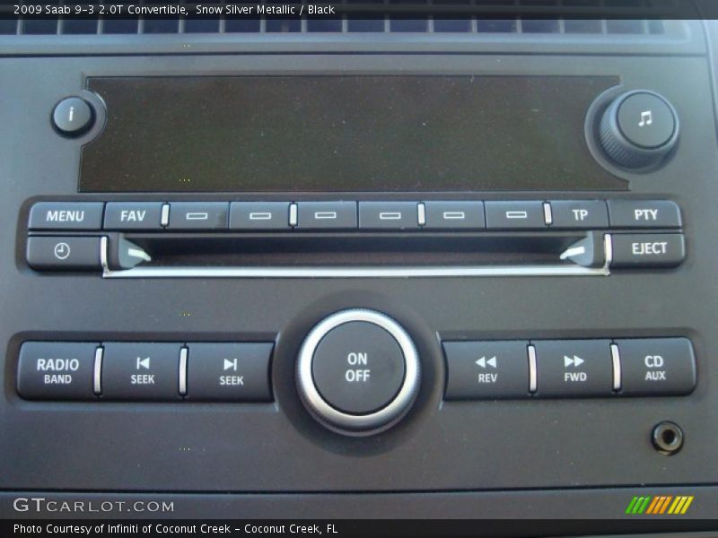 Controls of 2009 9-3 2.0T Convertible