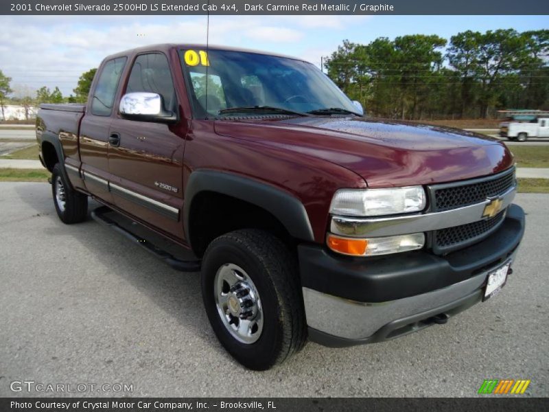 Front 3/4 View of 2001 Silverado 2500HD LS Extended Cab 4x4