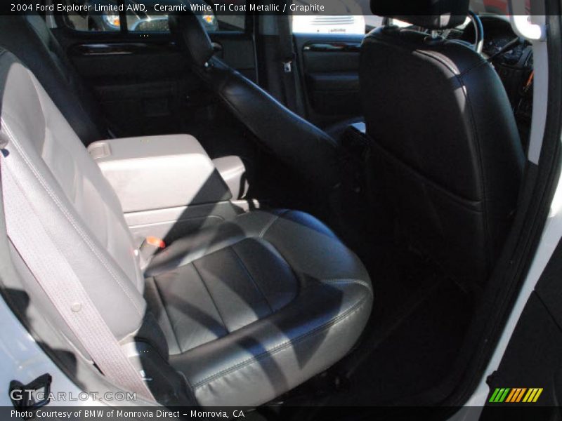 Ceramic White Tri Coat Metallic / Graphite 2004 Ford Explorer Limited AWD