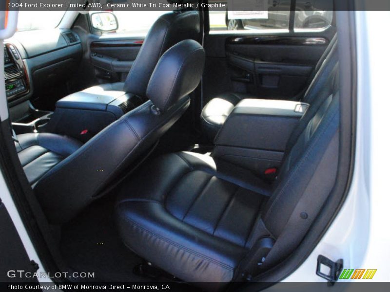 Ceramic White Tri Coat Metallic / Graphite 2004 Ford Explorer Limited AWD