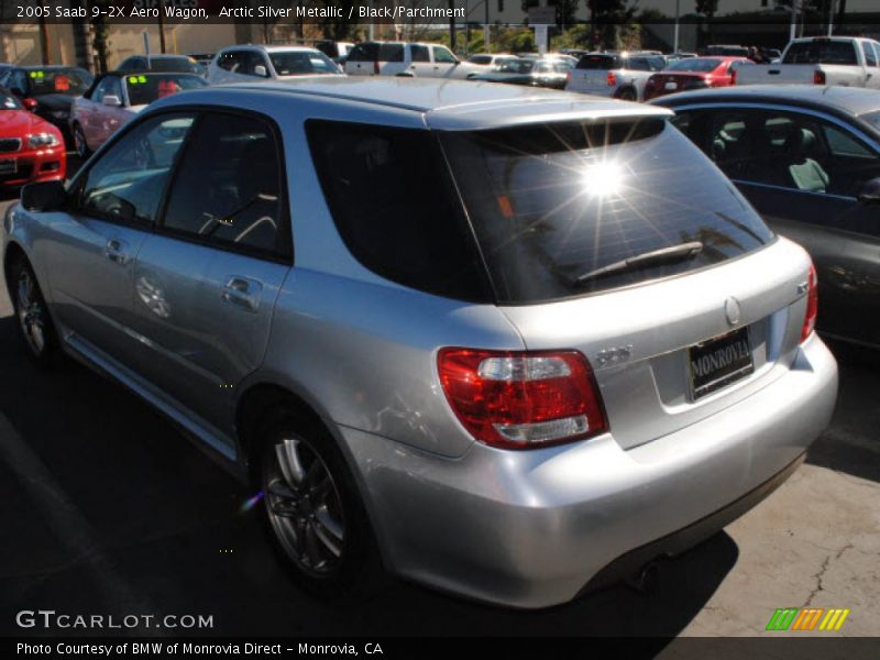 Arctic Silver Metallic / Black/Parchment 2005 Saab 9-2X Aero Wagon