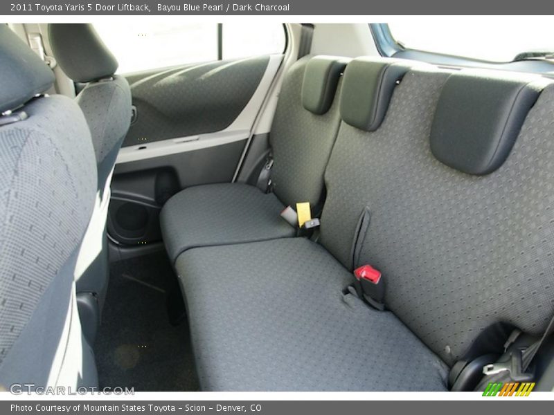  2011 Yaris 5 Door Liftback Dark Charcoal Interior