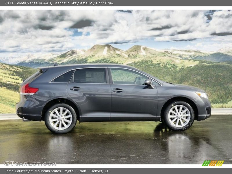 Magnetic Gray Metallic / Light Gray 2011 Toyota Venza I4 AWD