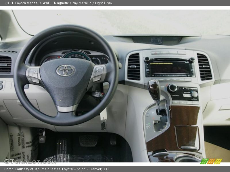 Magnetic Gray Metallic / Light Gray 2011 Toyota Venza I4 AWD