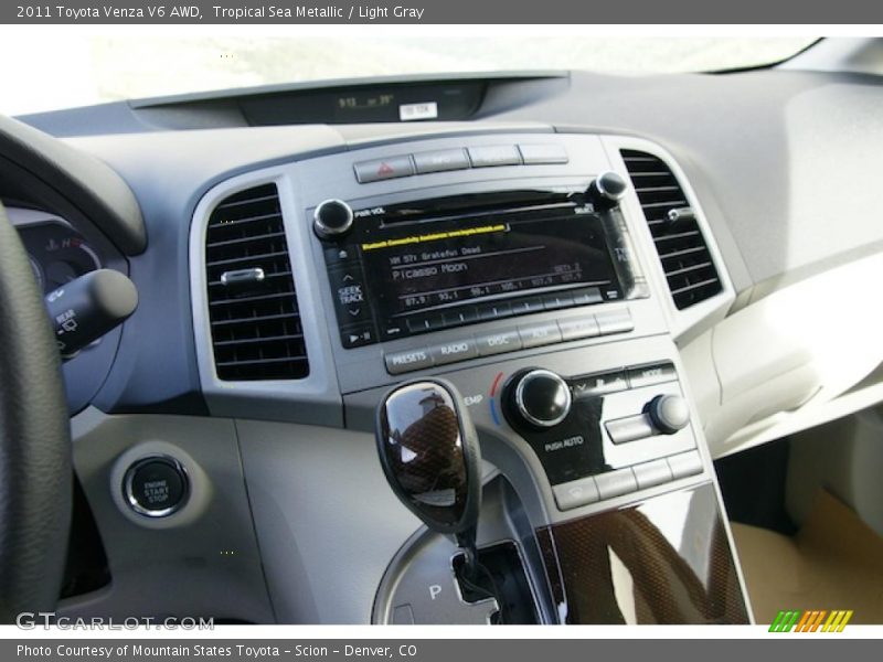 Tropical Sea Metallic / Light Gray 2011 Toyota Venza V6 AWD