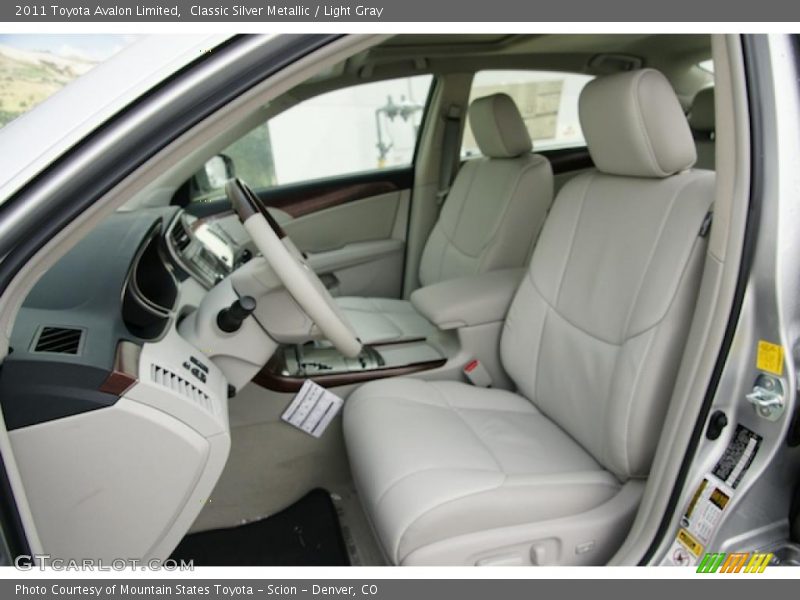  2011 Avalon Limited Light Gray Interior