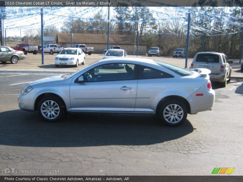 Silver Ice Metallic / Ebony 2010 Chevrolet Cobalt LT Coupe