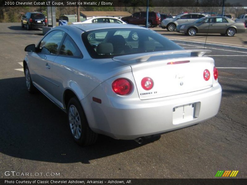 Silver Ice Metallic / Ebony 2010 Chevrolet Cobalt LT Coupe